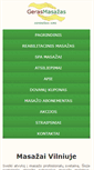 Mobile Screenshot of gerasmasazas.lt